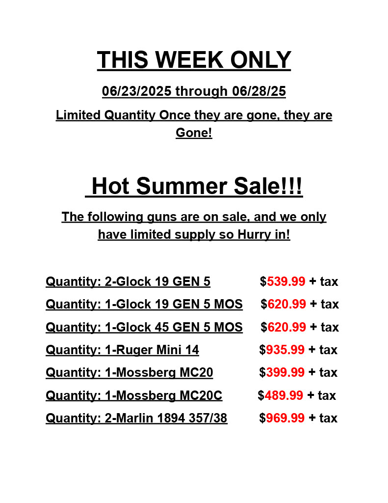 Summer Sale